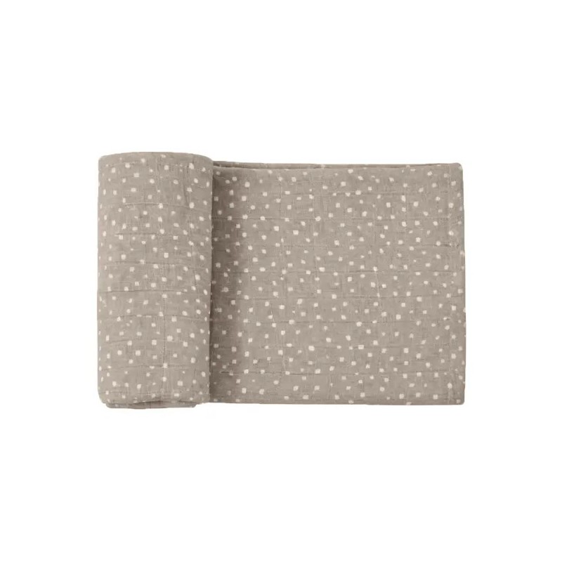 Bambus lapp 70x70 cm, stone taupe