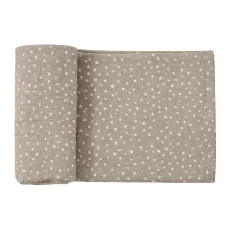 Bambus lapp 70x70 cm, stone taupe
