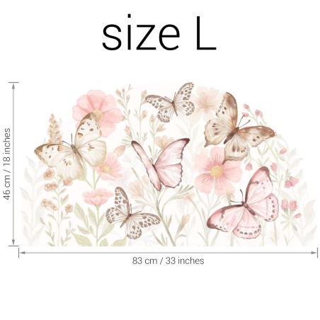 Seinakleebis liblikad L-suurus