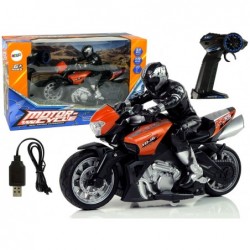 Spordimootorratas 35 m Range R/C 2,4G 1:10 Oranž