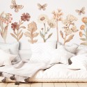 Seinakleebis flowers boho l