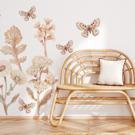 Seinakleebis flowers boho l