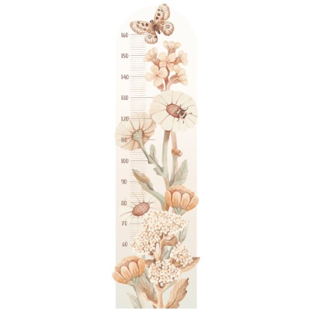 Seinakleebis mõõdupuu flowers boho