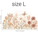 Seinakleebis flowers boho suurus-L