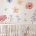 Seinakleebised spring garden set I