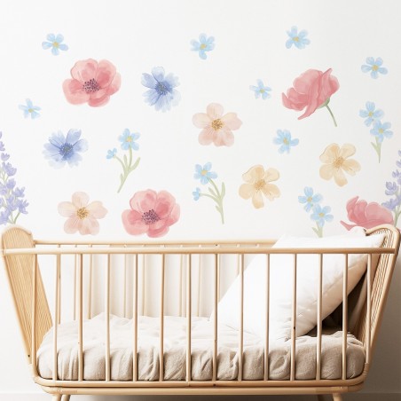 Seinakleebised spring garden set Il