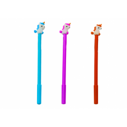 Unicorn pastapliiats, must, täidisega 0,5 mm
