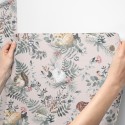 Tapeet woodland pink