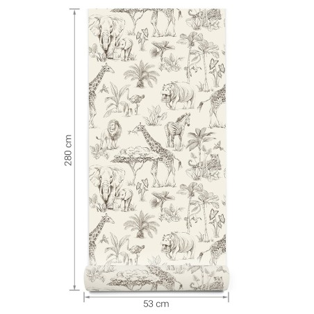 Tapeet Safari cream