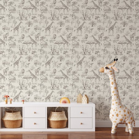 Tapeet Safari cream