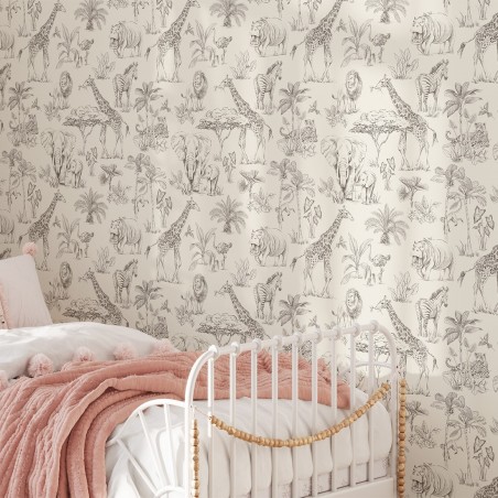 Tapeet Safari cream
