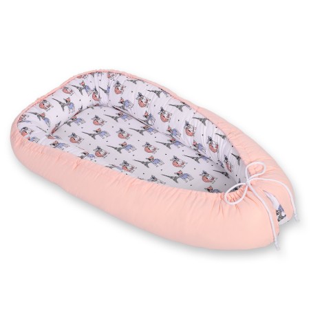 Beebipesa kahepoolne Premium Cocoon väikelastele - väikesed koerakesed