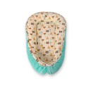 Beebipesa kahepoolne Premium Cocoon väikelastele minky-teepee