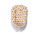 Beebipesa kahepoolne Premium Cocoon väikelastele minky-loomad