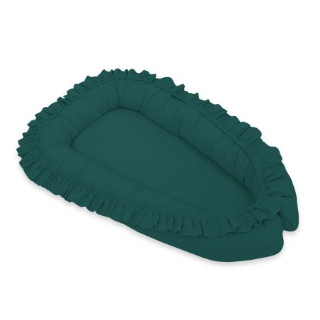 Beebipesa Premium Cocoon väikelastele volangiga - roheline