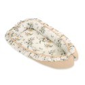 Beebipesa Premium Cocoon imikutele volangiga - Clematis beežil