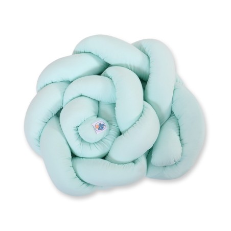 Punutud voodipehmendus 180 cm- mint