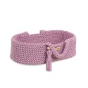 Nukkudele moosese korv BOHO puuvill - lavendel
