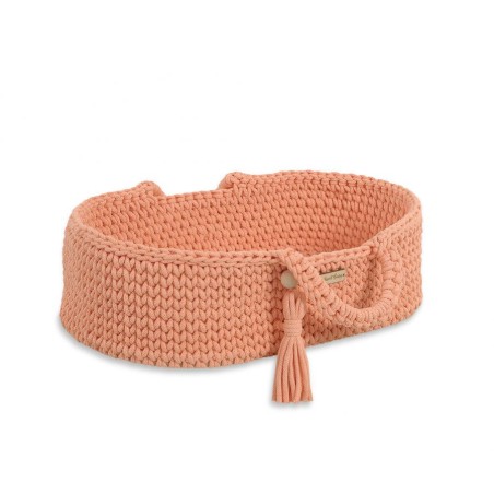 Nukkusele Moosese korv BOHO puuvill - virsik