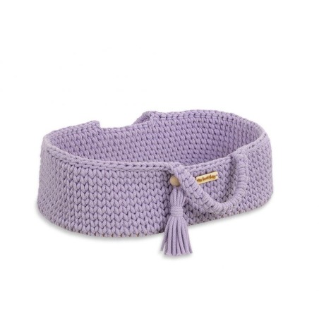 Nukkudele Moosese korv BOHO puuvill  - lilla
