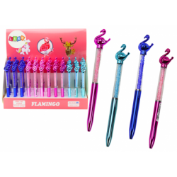 Flamingo pastapliiats, sinine täidisega 0,7 mm