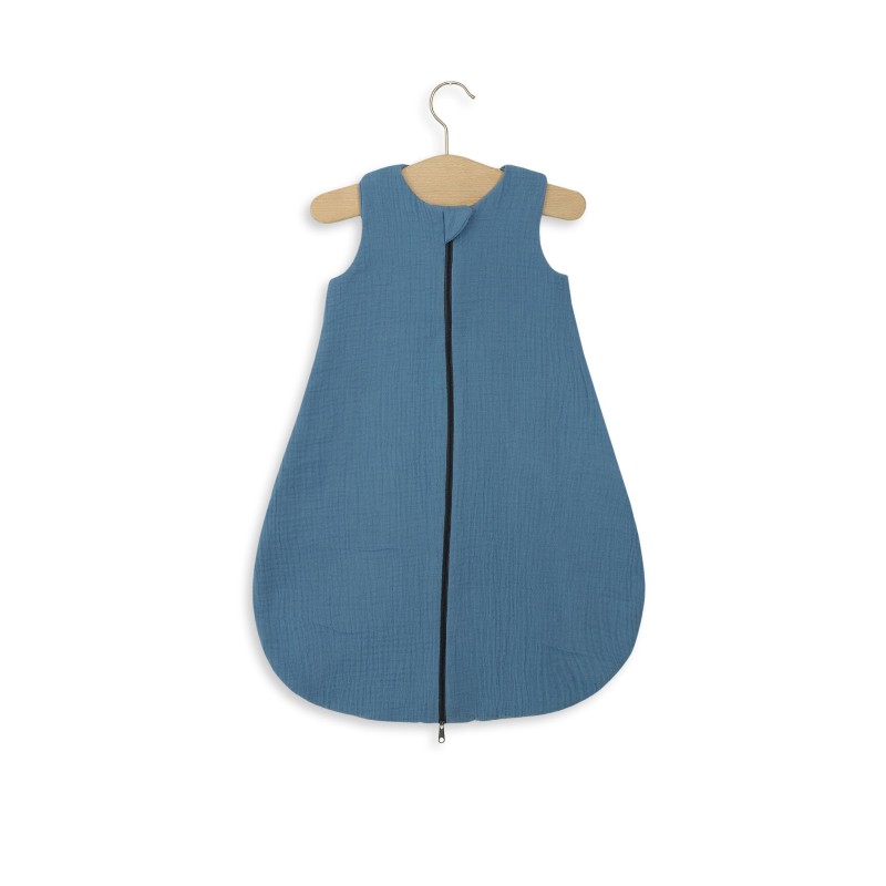 Muslin beebi magamiskott 0-6 kuud S suveks TOG 1.0 - pastelne sinine