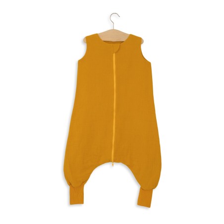 Muslin beebi magamiskott jalgadega L 9-24 kuud suveks TOG 1.0 - meekollane
