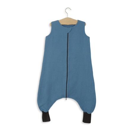 Muslin beebi magamiskott jalgadega L 9-24 kuud suveks TOG 1.0 - pastelne sinine
