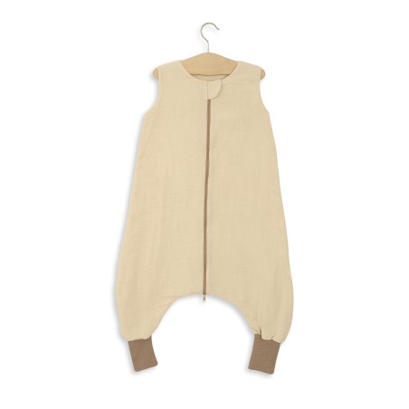 Muslin beebi magamiskott jalgadega L 9-24 kuud suveks TOG 1.0 - kreem