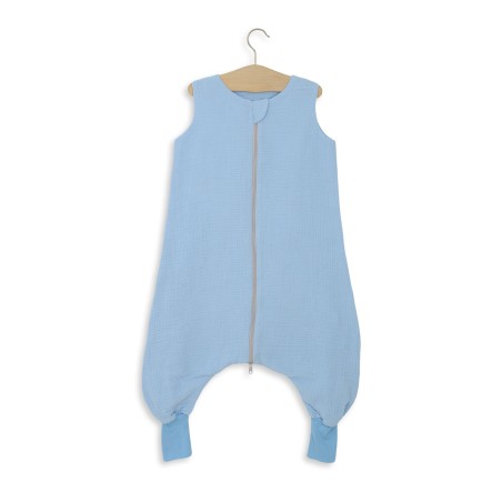 Muslin beebi magamiskott jalgadega L 9-24 kuud suveks TOG 1.0 - sinine