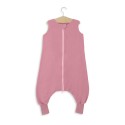 Muslin beebi magamiskott jalgadega L 9-24 kuud suveks TOG 1.0 - retroroosa