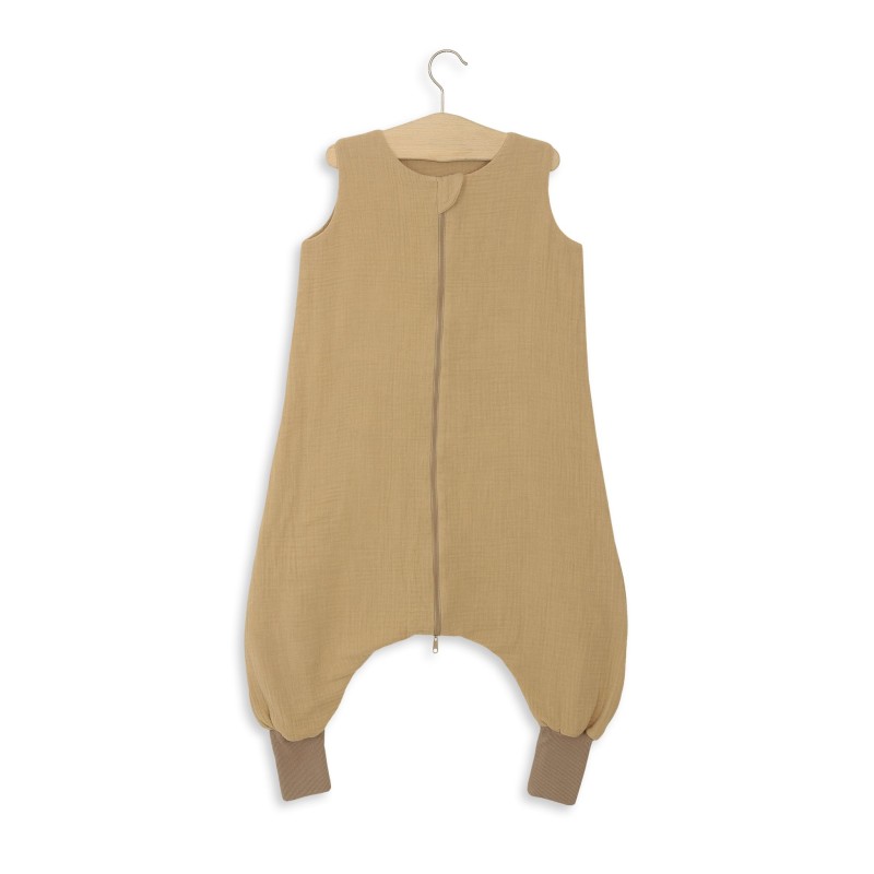 Muslin beebi magamiskott jalgadega XL 2-4 aastat suveks TOG 1.0 - kaamel