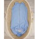 Muslin beebi magamiskott jalgadega XL 2-4 aastat suveks TOG 1.0 - sinine