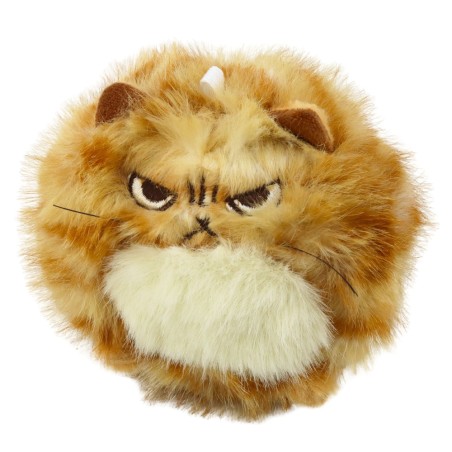 Plush Kitten koos Wiggle Tail Squeaking Sounds võtmehoidja 9 cm