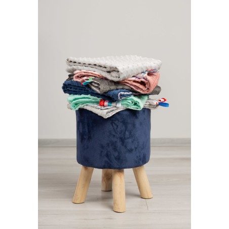 HELE TEKK MINKY 75x100 LILLED HALL