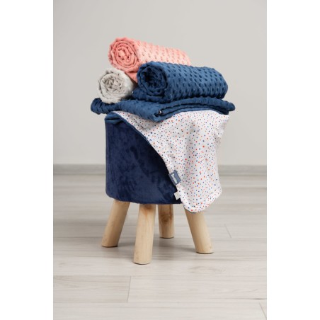 HELE TEKK MINKY 75x100 LILLED HALL