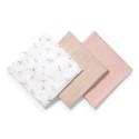 SUPER PEHME MUSLIIN LAPID 70x70 cm 3 tk ROOSA