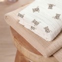 BEEBILAPID TRIO MUSLIIN 120x120, 70x60, 30x35, 3TK TEDDY BEEŽ