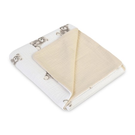 BEEBITEKK MUSLIIN 75x100 TEDDY BEEŽ