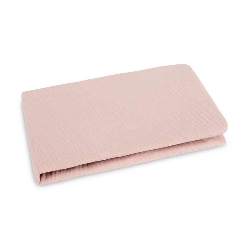 VOODILINA MUSLIIN 120X60 ROOSA