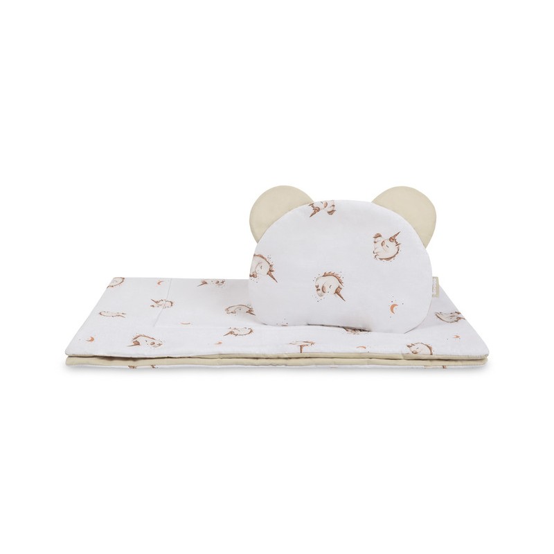 KÄRU KOMPLEKT PUUVILLANE UNICORN BEEZ 54X74 28X36