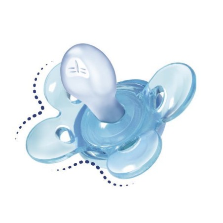 PHYSIO COMFORT lutt SILICONE 0-6M SININE 1TK