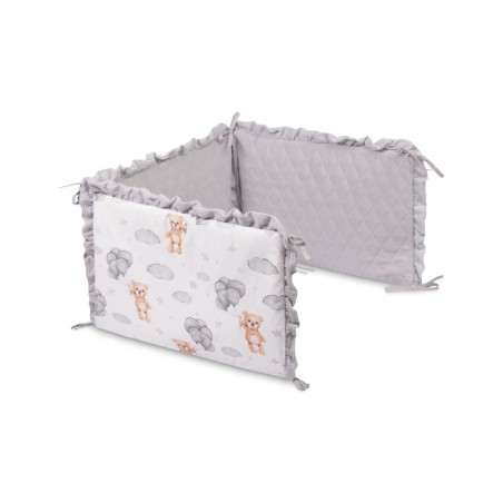 VOODIPEHMENDUS MUSLIIN TEDDY GRAY