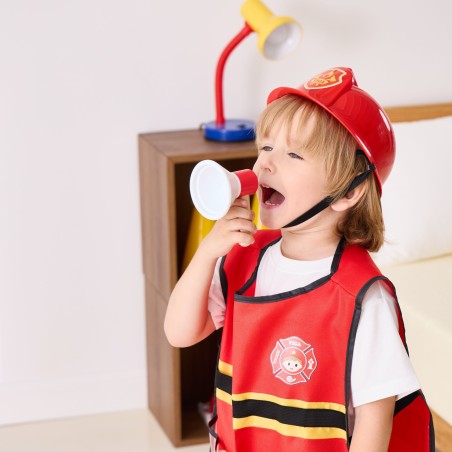 Little Firefighter Set Vest + Puidust tarvikud 8 tk.