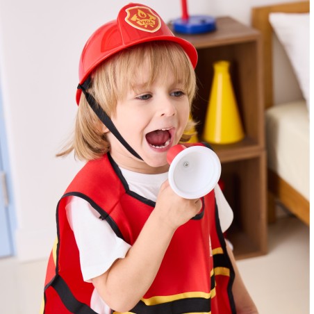 Little Firefighter Set Vest + Puidust tarvikud 8 tk.