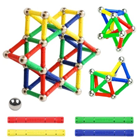 Magnetilised ehitusplokid 3D 58 tk.