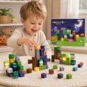 Magnetic Blocks Glowing Halloween 63 tk.