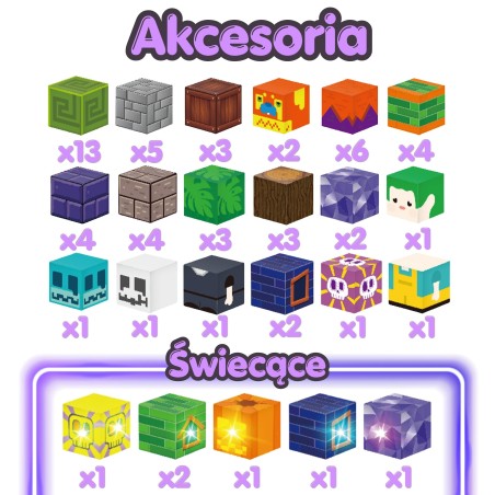 Magnetic Blocks Glowing Halloween 63 tk.
