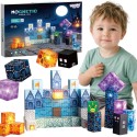 Magnetic Building Blocks Pixel Castle 64 tk.