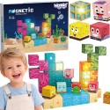  Magnetic Cubes 63 el Montessori Ocean Puzzle mäng 3D